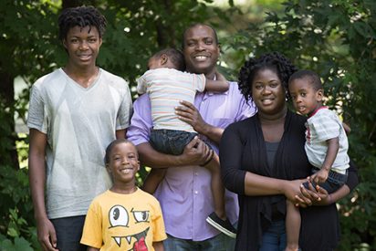 Nick Hillary family