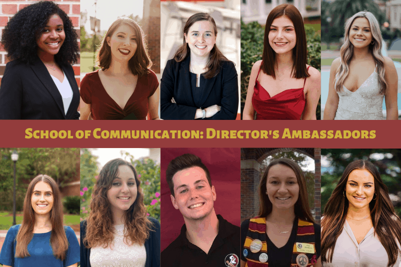 School of Communication Director's Ambassadors graphic