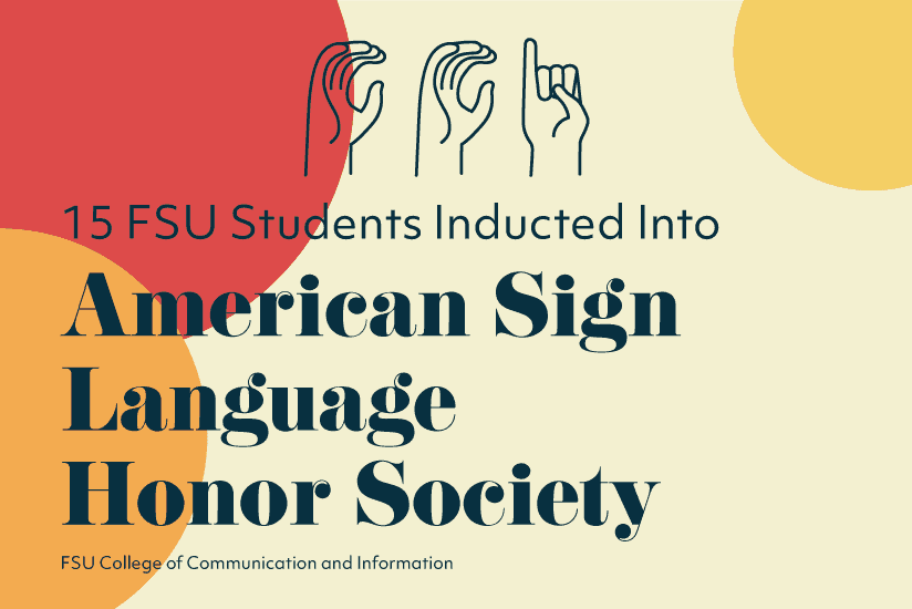 FSU Students Inducted into ASL Honor Society article graphic
