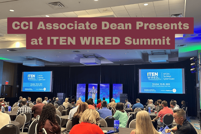 CCI Associate Dean Presents at ITEN WIRED Summit