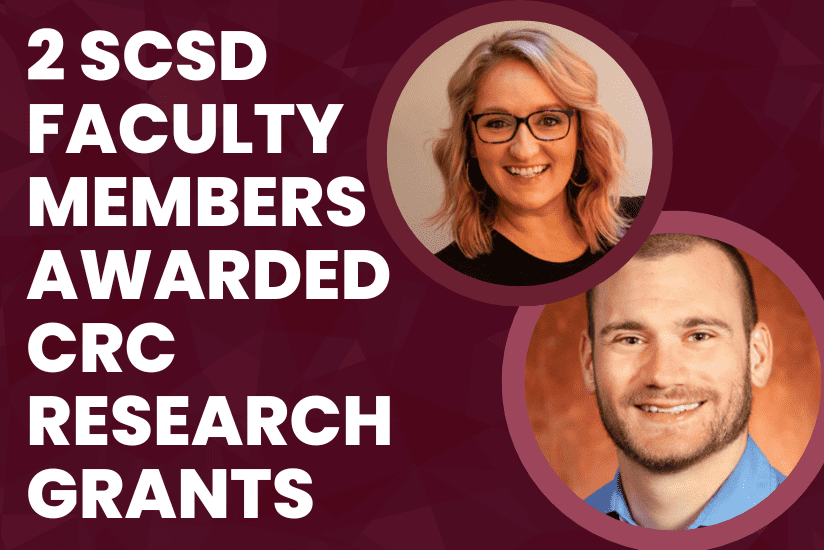 2 SCSD Faculty Members Awarded CRC Research Grants