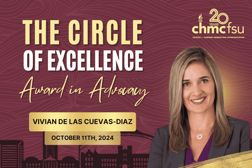 The Circle of Excellence Award in Advocacy: Vivian de las Cuevas-Diaz, October 11, 2024